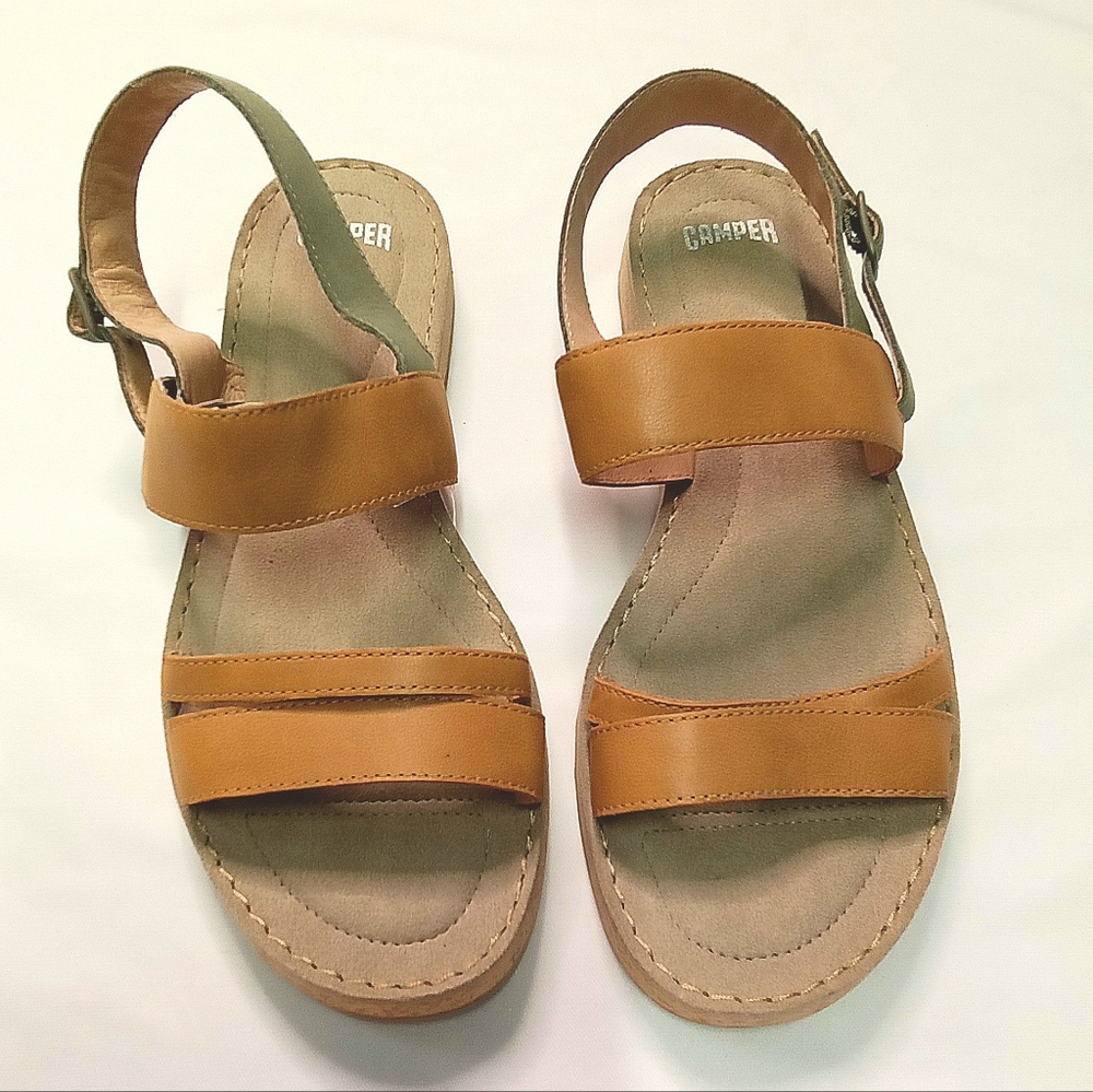 Camper Leather Sandals